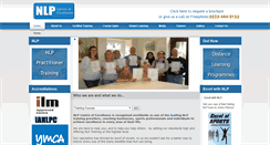 Desktop Screenshot of nlp-trainingcourses.com